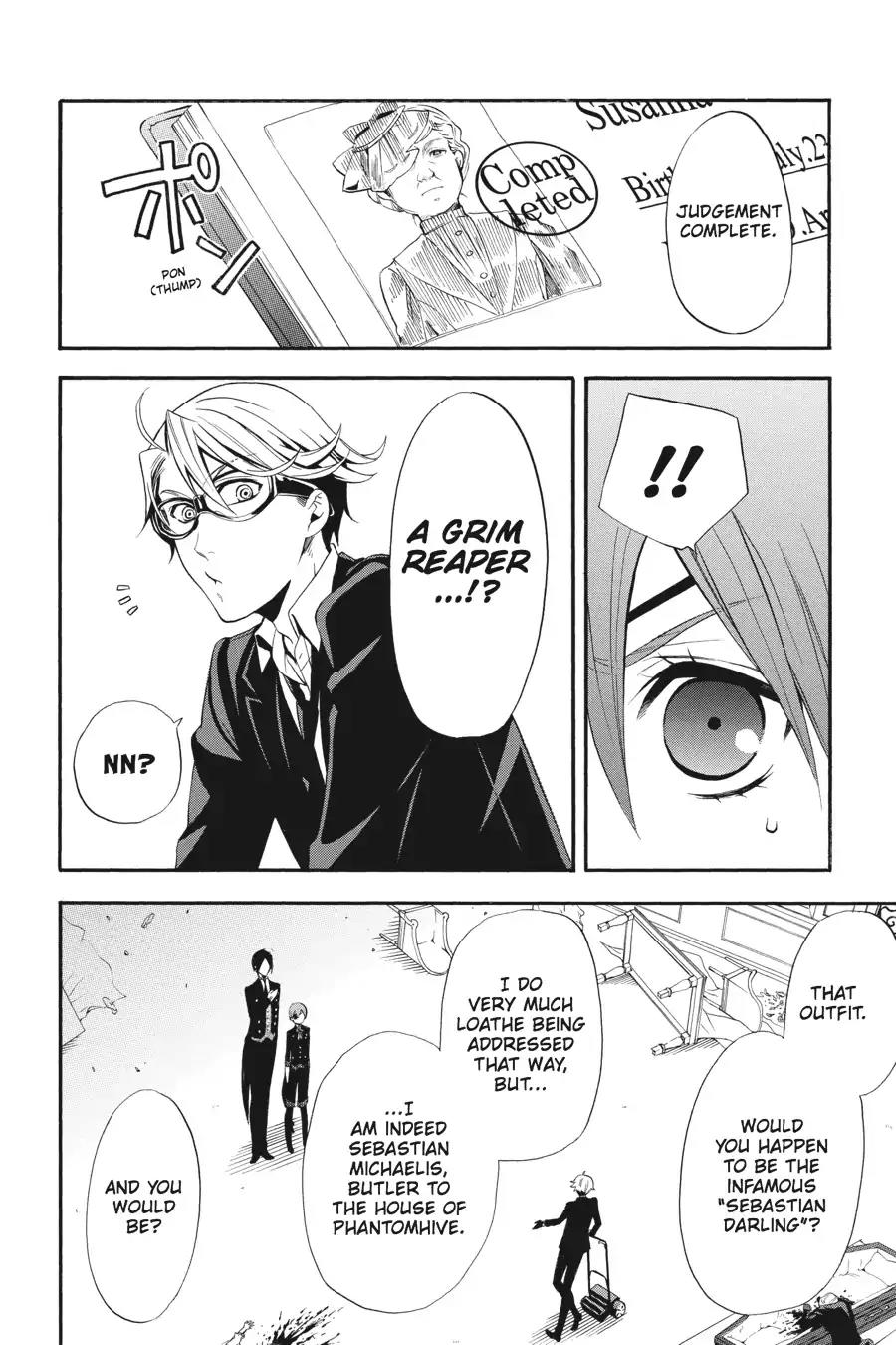 Kuroshitsuji Chapter 53 page 13 - Chapter 53: In the morning: The Butler, In the Fray