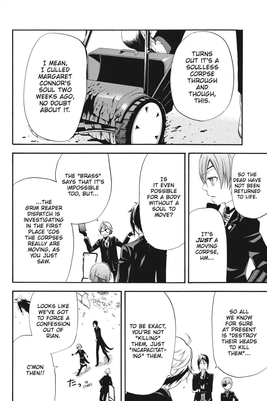 Kuroshitsuji Chapter 53 page 15 - Chapter 53: In the morning: The Butler, In the Fray