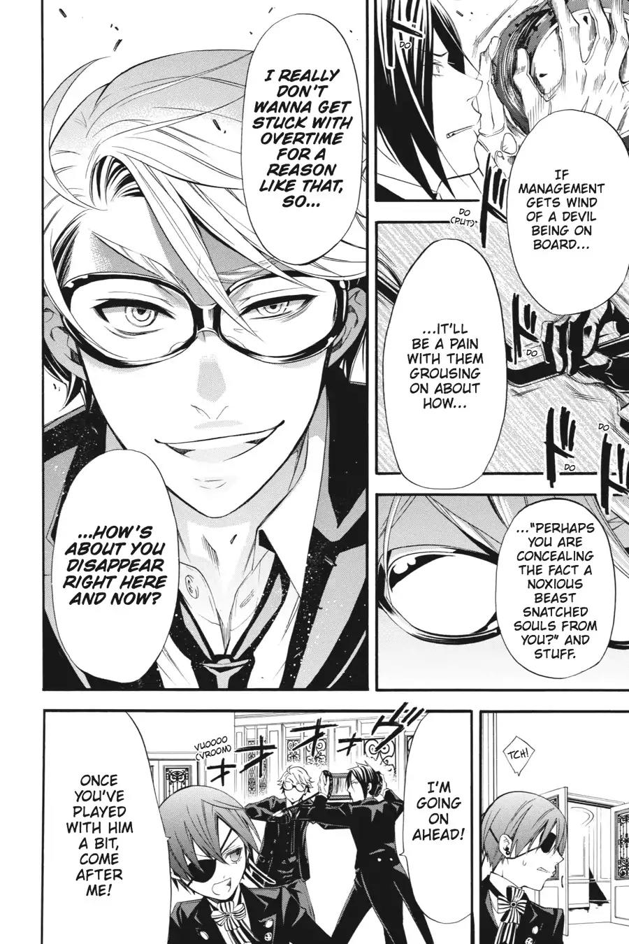 Kuroshitsuji Chapter 53 page 17 - Chapter 53: In the morning: The Butler, In the Fray