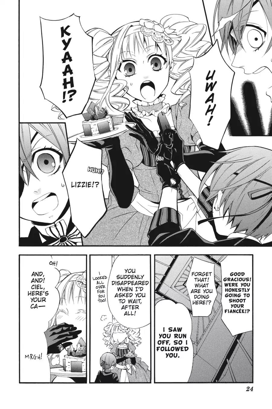 Kuroshitsuji Chapter 53 page 25 - Chapter 53: In the morning: The Butler, In the Fray