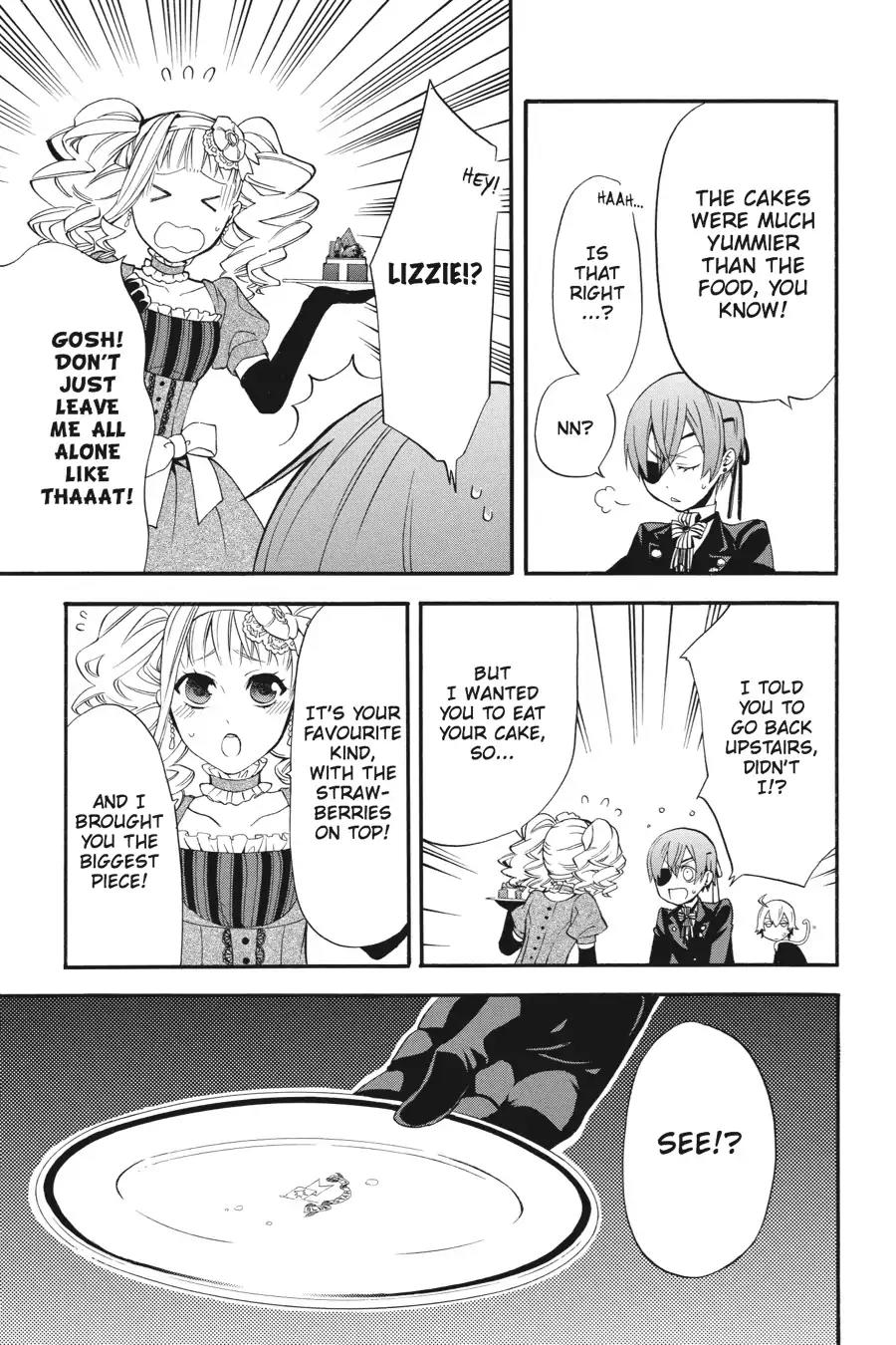 Kuroshitsuji Chapter 53 page 28 - Chapter 53: In the morning: The Butler, In the Fray