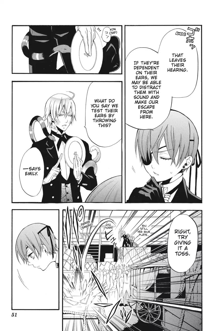 Kuroshitsuji Chapter 54 page 15 - Chapter 54: At noon: The Butler, Peerless