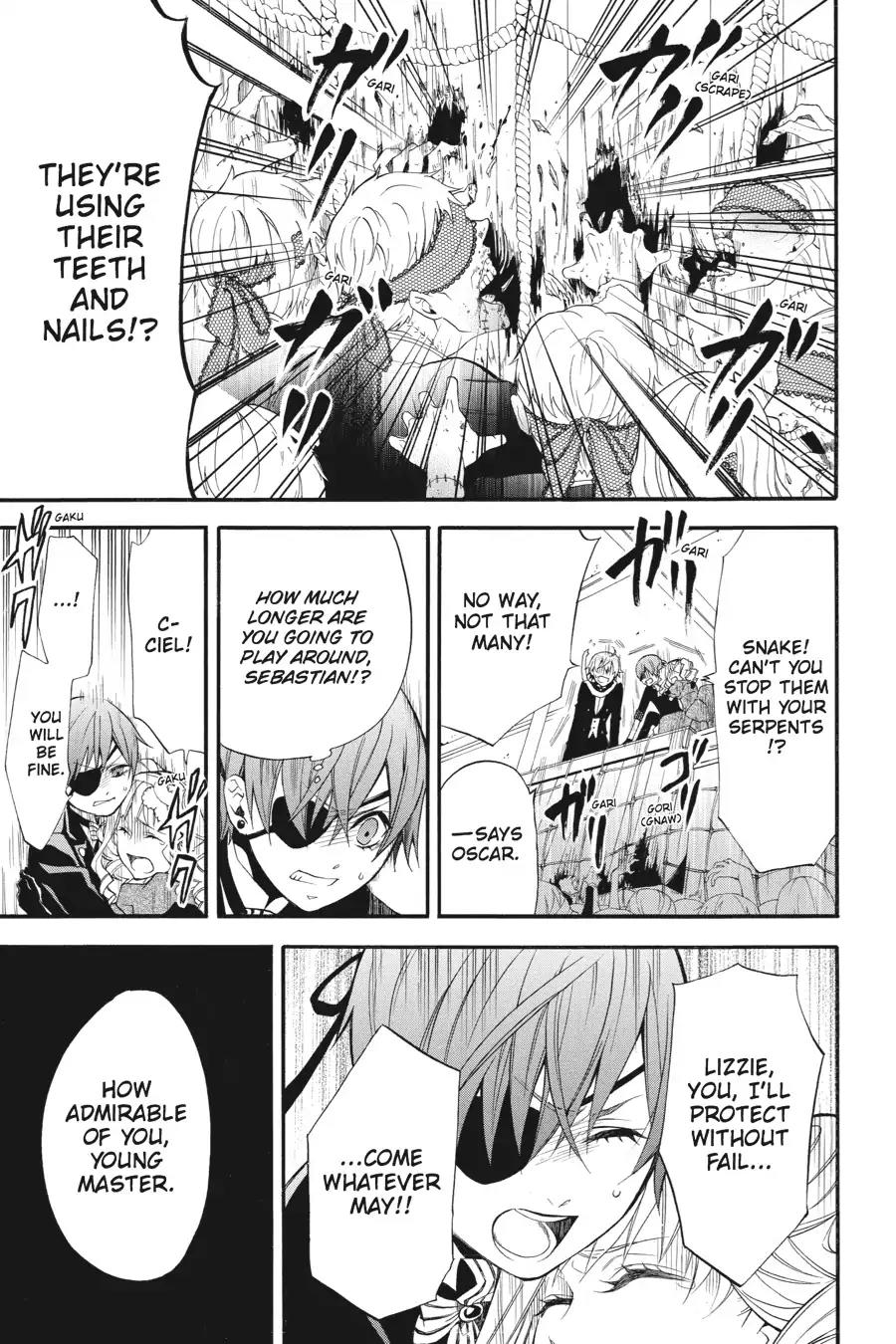 Kuroshitsuji Chapter 54 page 17 - Chapter 54: At noon: The Butler, Peerless