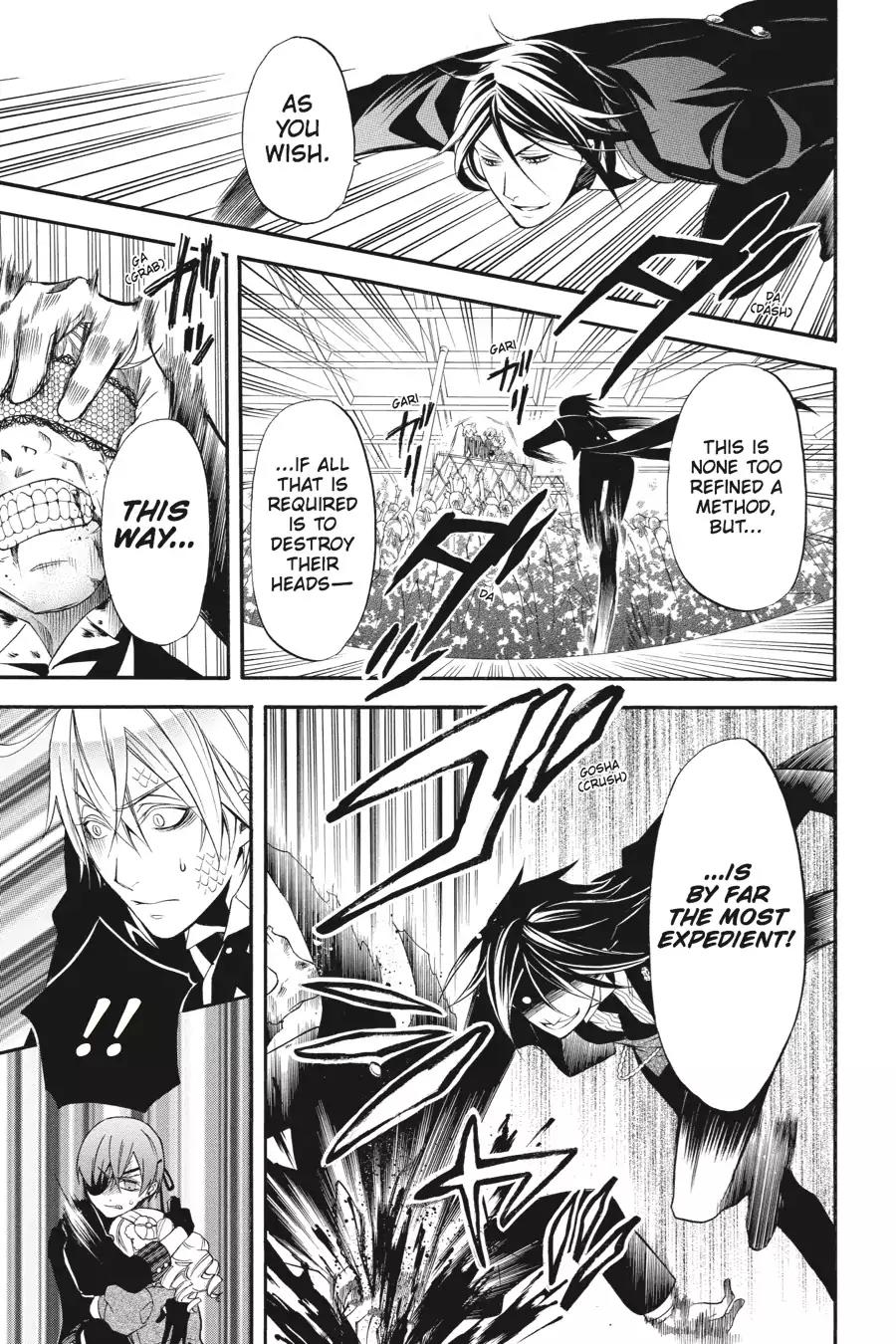 Kuroshitsuji Chapter 54 page 19 - Chapter 54: At noon: The Butler, Peerless