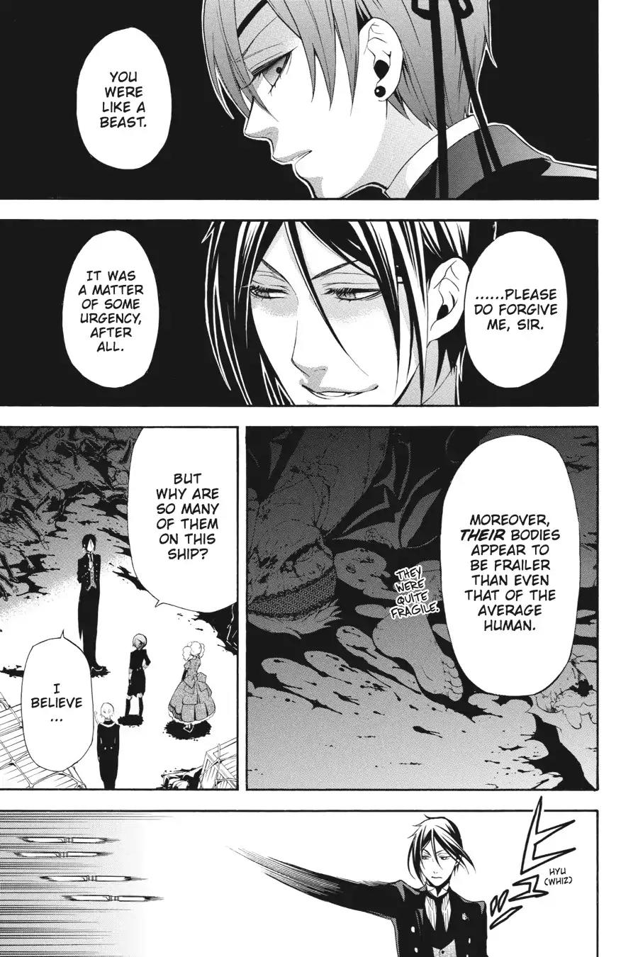 Kuroshitsuji Chapter 54 page 29 - Chapter 54: At noon: The Butler, Peerless