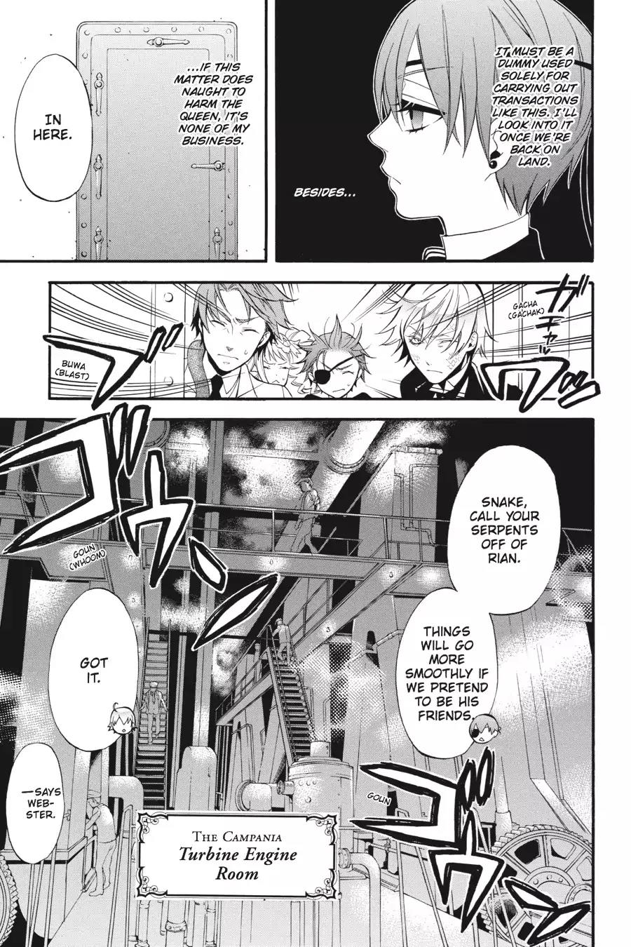 Kuroshitsuji Chapter 55 page 15 - Chapter 55: In the afternoon: The Butler, In Vain