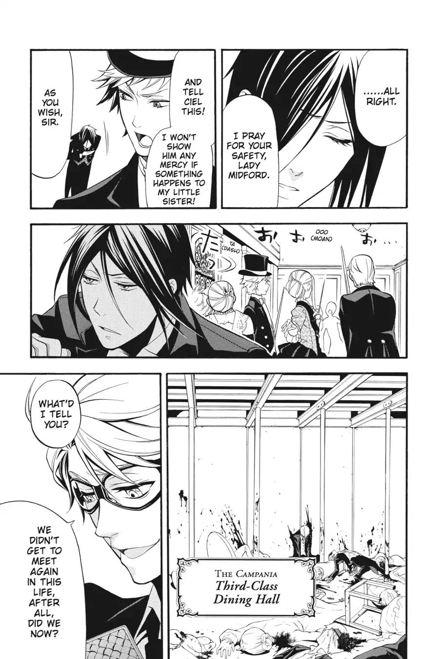 Kuroshitsuji Chapter 55 page 23 - Chapter 55: In the afternoon: The Butler, In Vain