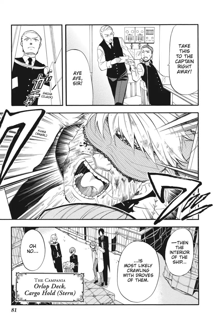 Kuroshitsuji Chapter 55 page 9 - Chapter 55: In the afternoon: The Butler, In Vain