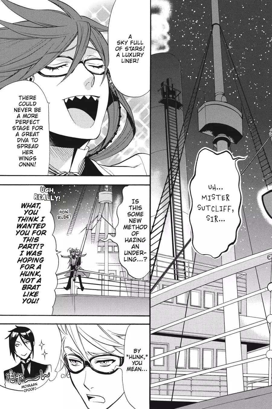 Kuroshitsuji Chapter 56 page 11 - Chapter 56: At night: The Butler, Guessing