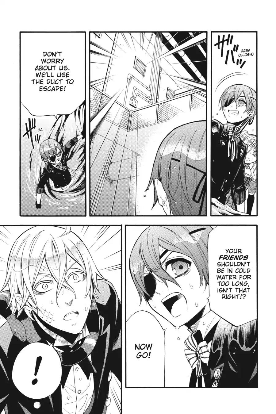 Kuroshitsuji Chapter 56 page 19 - Chapter 56: At night: The Butler, Guessing