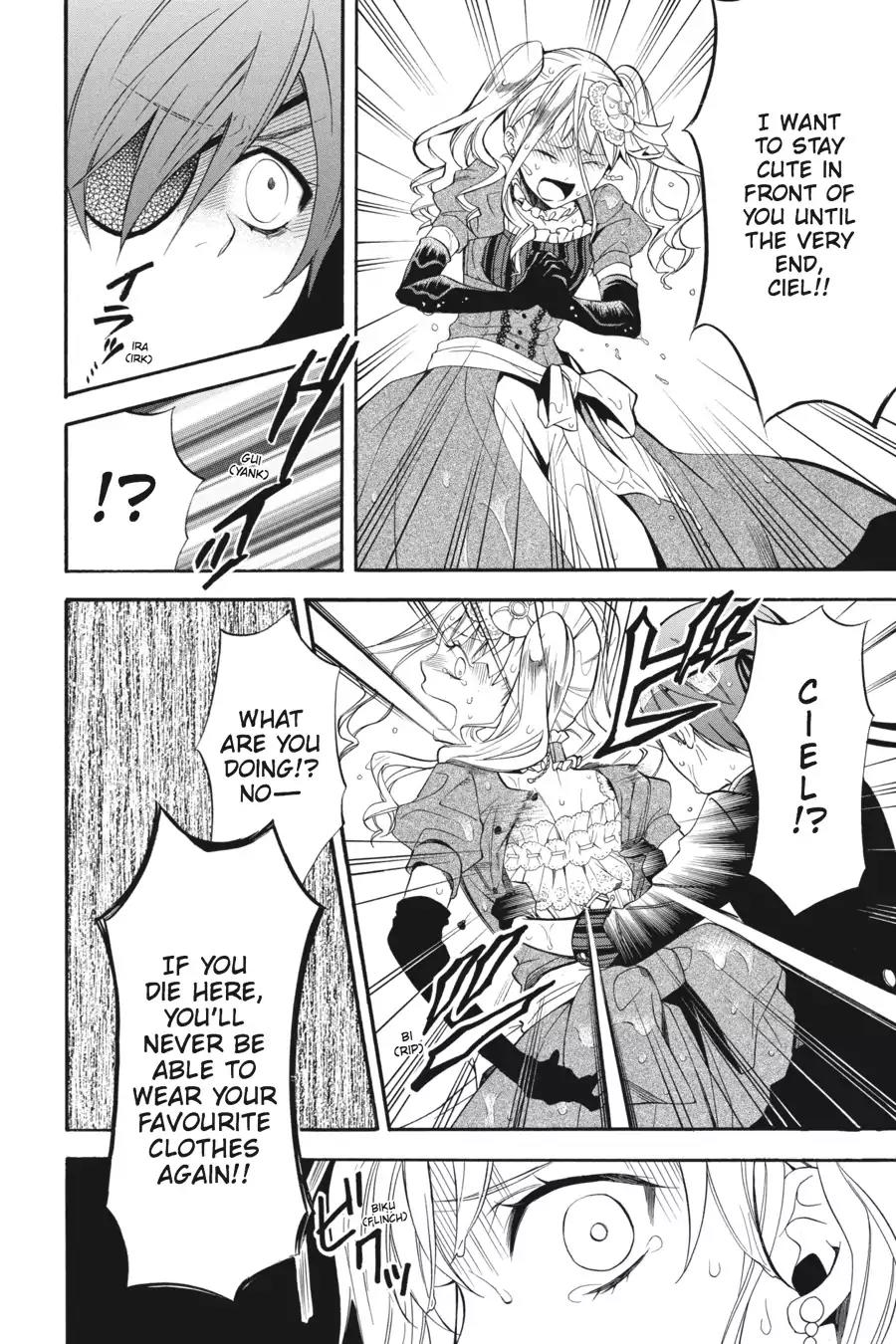 Kuroshitsuji Chapter 56 page 22 - Chapter 56: At night: The Butler, Guessing