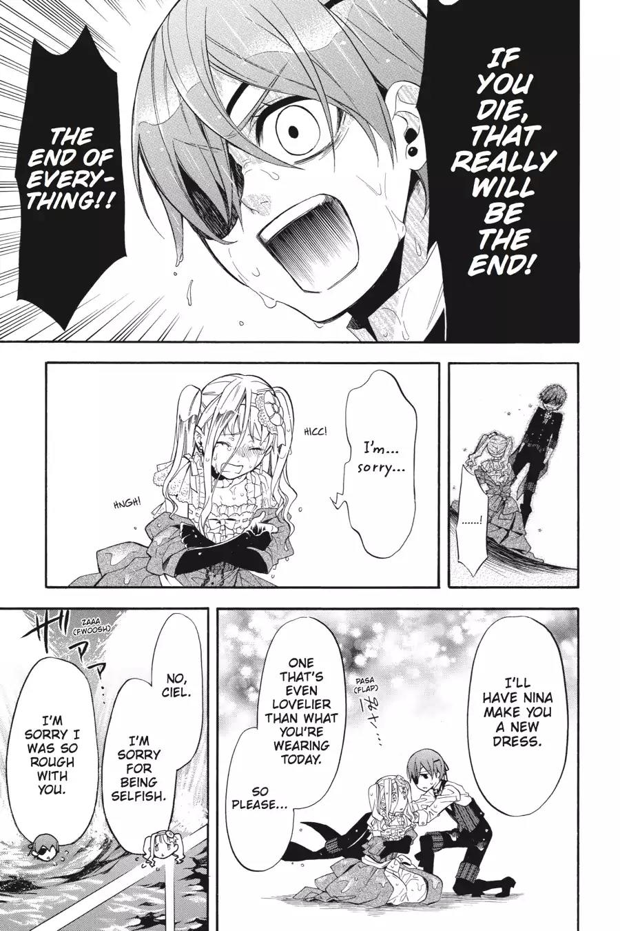 Kuroshitsuji Chapter 56 page 23 - Chapter 56: At night: The Butler, Guessing