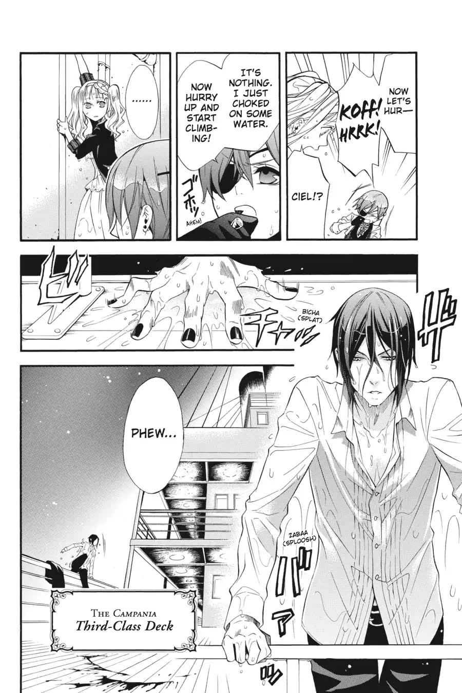 Kuroshitsuji Chapter 56 page 24 - Chapter 56: At night: The Butler, Guessing