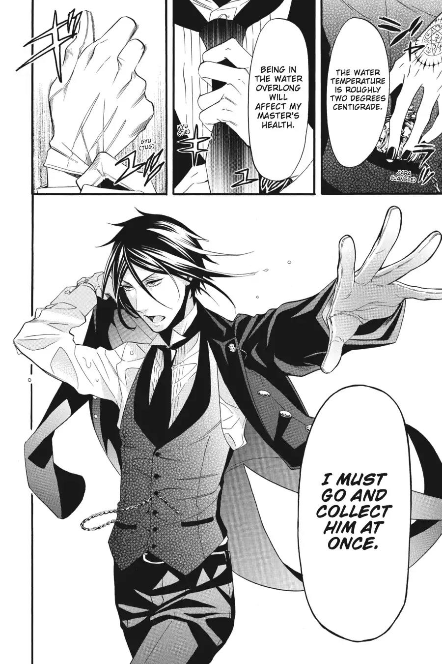 Kuroshitsuji Chapter 56 page 28 - Chapter 56: At night: The Butler, Guessing