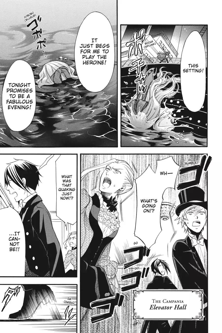 Kuroshitsuji Chapter 56 page 5 - Chapter 56: At night: The Butler, Guessing