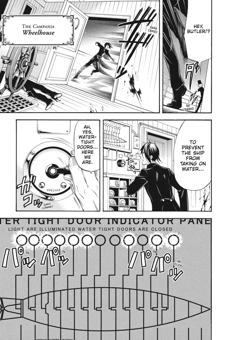 Kuroshitsuji Chapter 56 page 7 - Chapter 56: At night: The Butler, Guessing