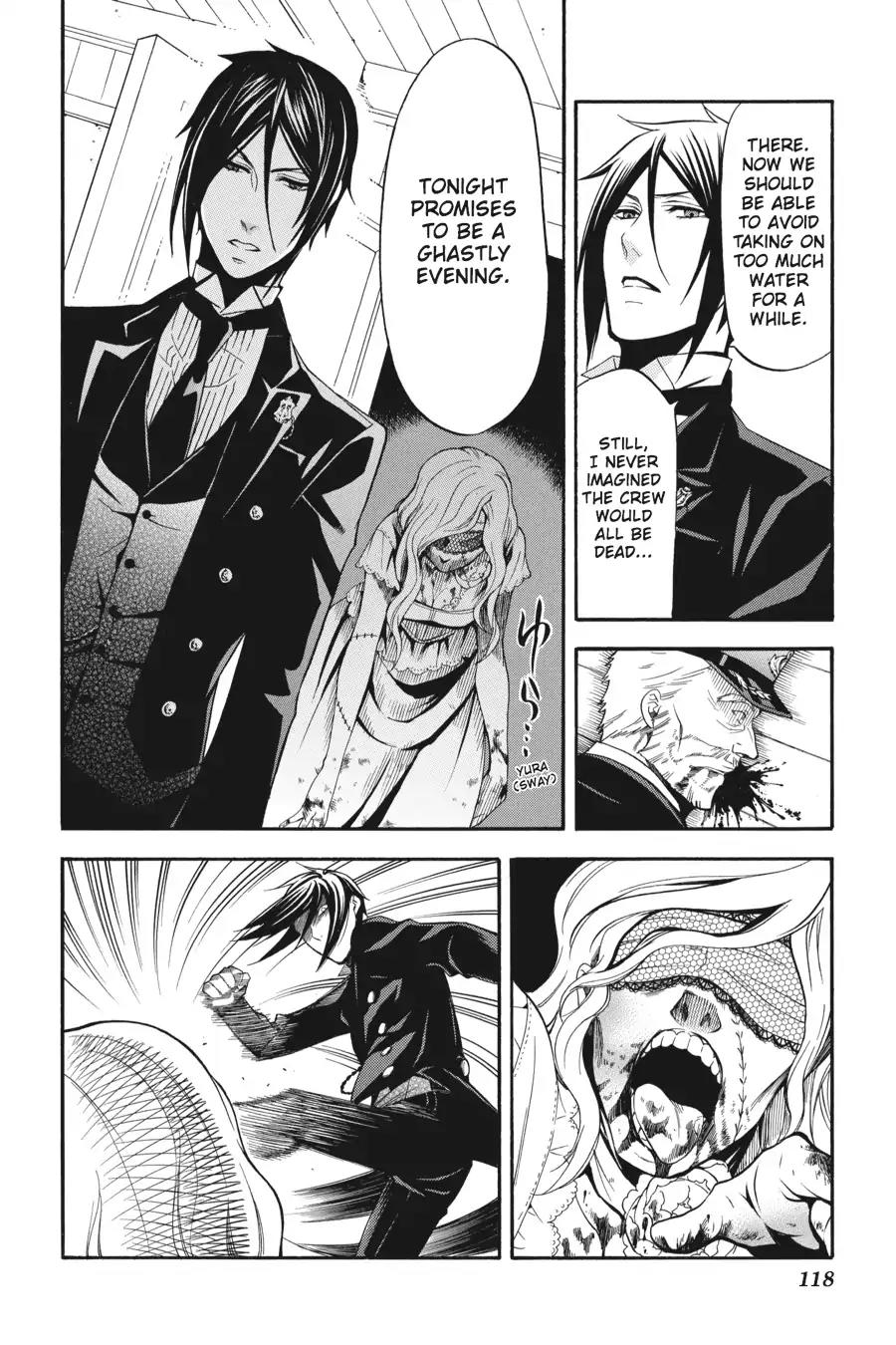 Kuroshitsuji Chapter 56 page 8 - Chapter 56: At night: The Butler, Guessing