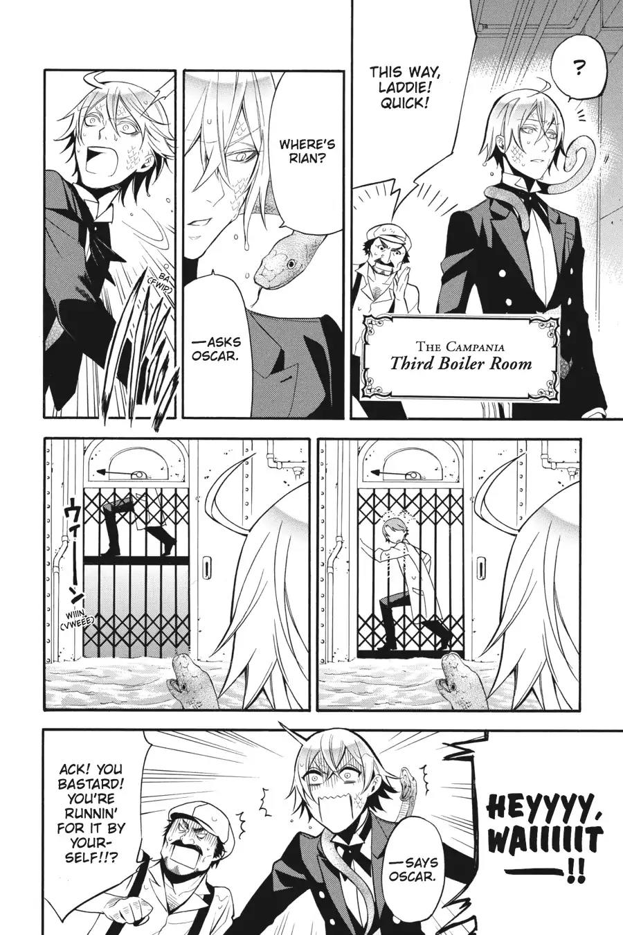Kuroshitsuji Chapter 57 page 10 - Chapter 57: At midnight: The Butler, Struggling