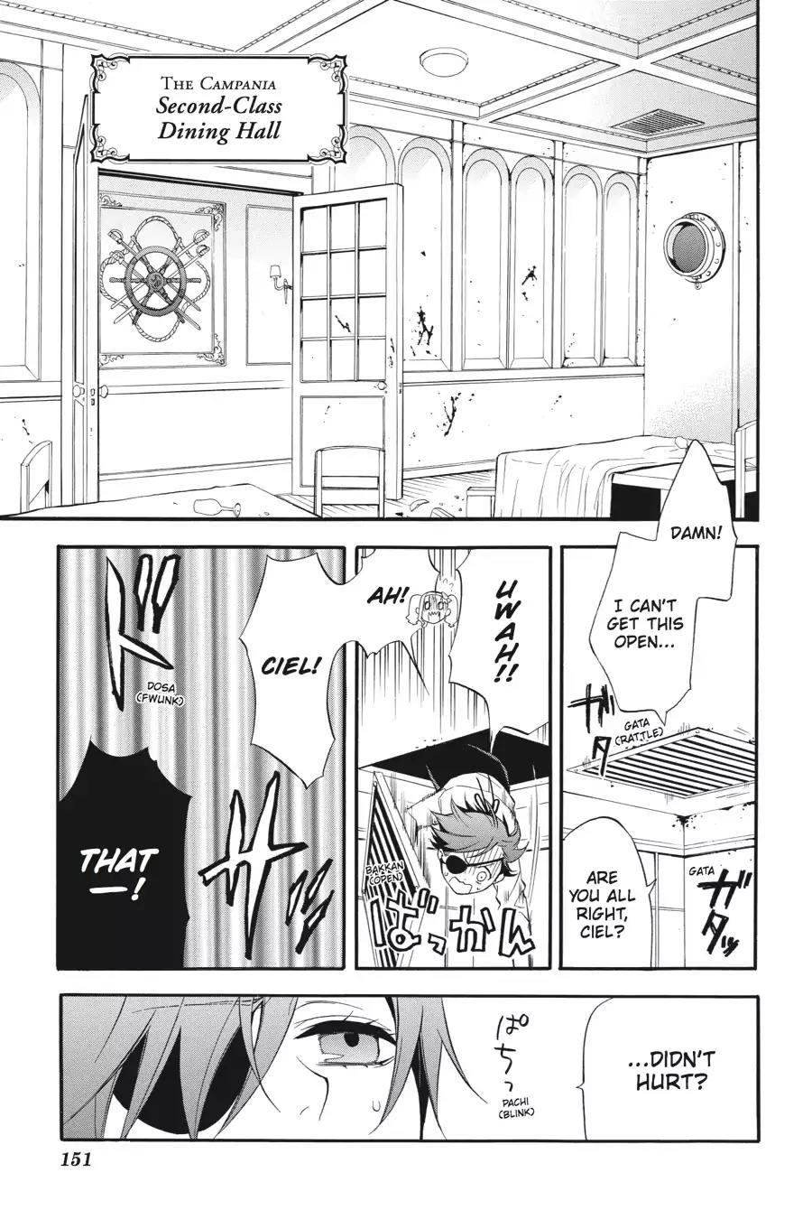Kuroshitsuji Chapter 57 page 11 - Chapter 57: At midnight: The Butler, Struggling