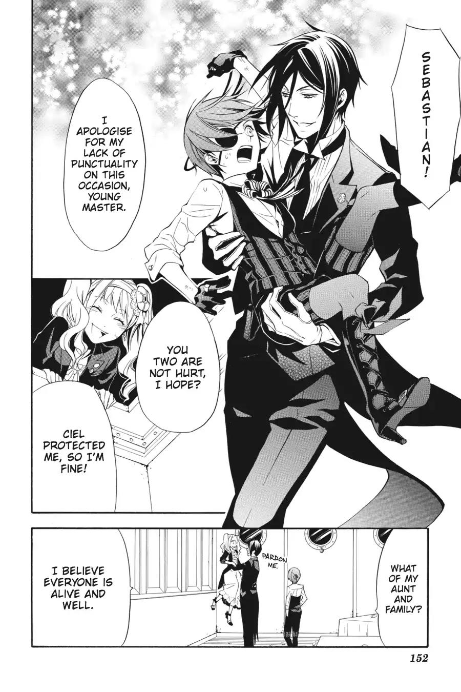 Kuroshitsuji Chapter 57 page 12 - Chapter 57: At midnight: The Butler, Struggling