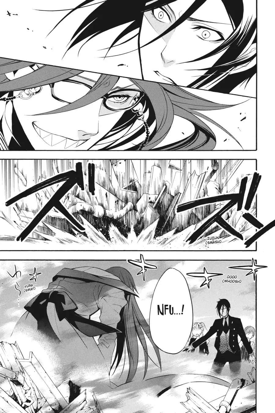 Kuroshitsuji Chapter 57 page 15 - Chapter 57: At midnight: The Butler, Struggling