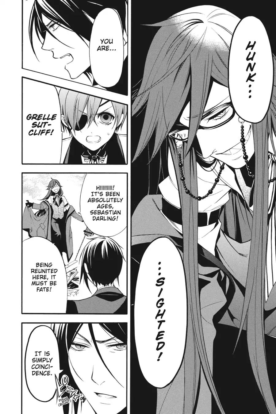Kuroshitsuji Chapter 57 page 16 - Chapter 57: At midnight: The Butler, Struggling