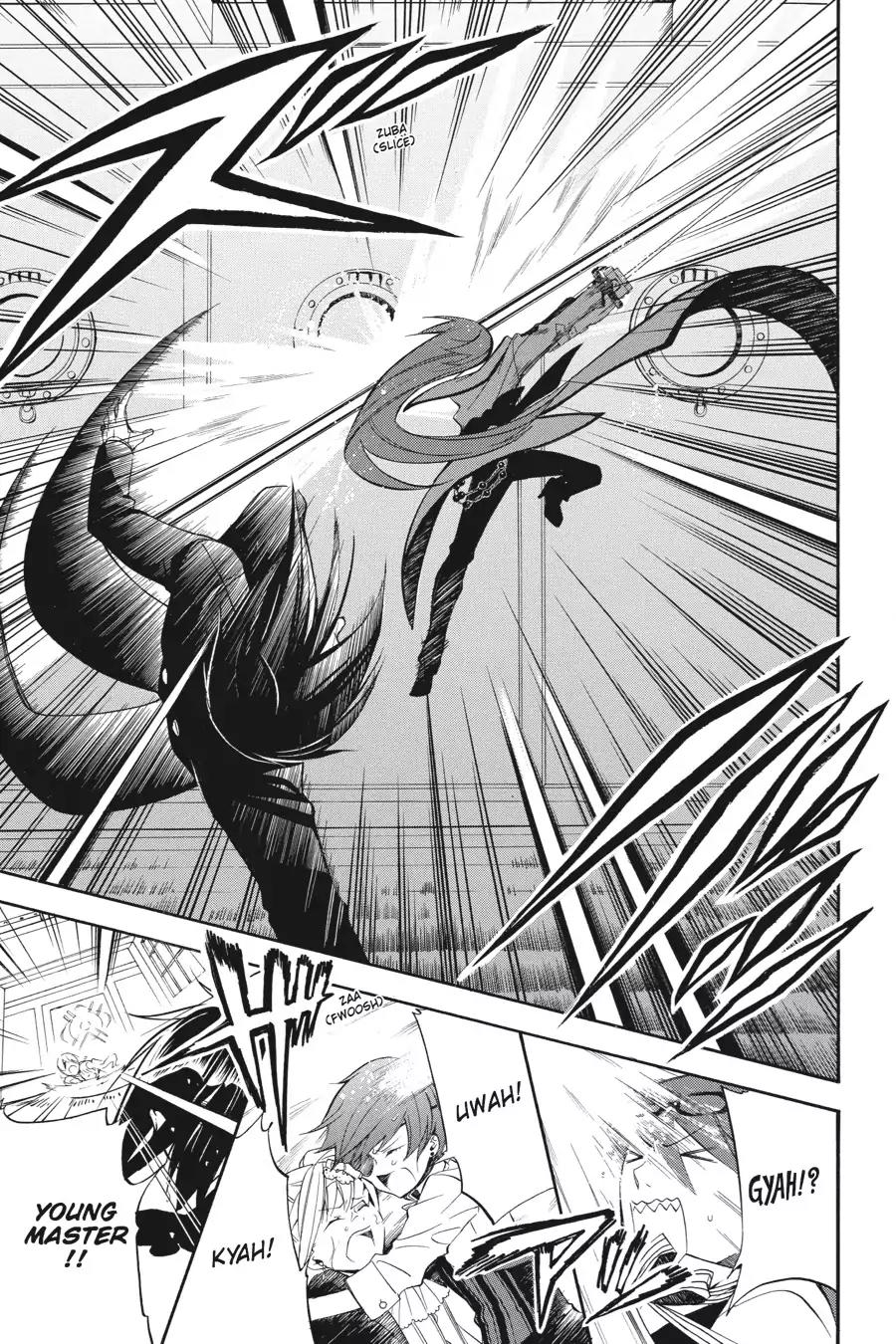 Kuroshitsuji Chapter 57 page 21 - Chapter 57: At midnight: The Butler, Struggling