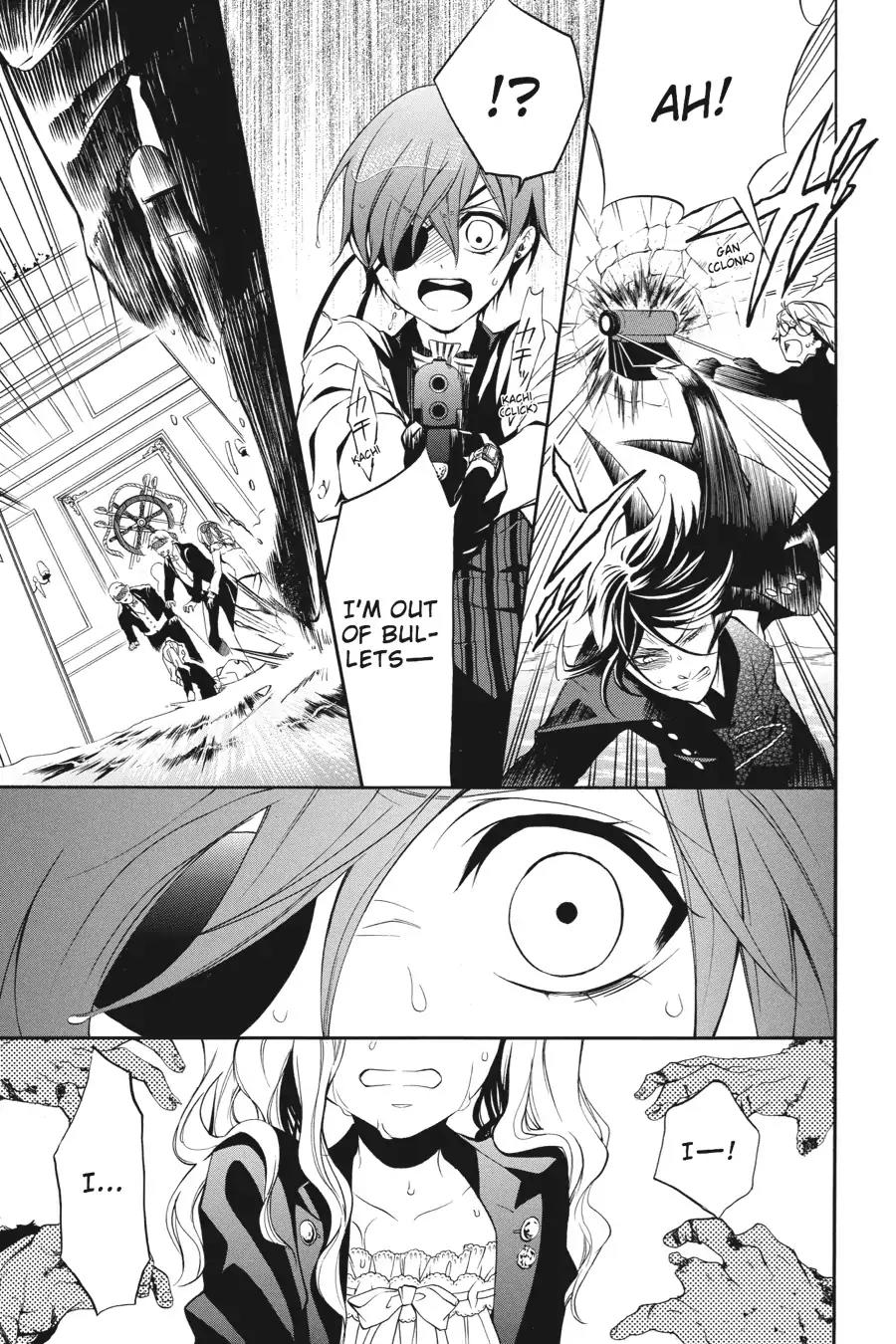 Kuroshitsuji Chapter 57 page 25 - Chapter 57: At midnight: The Butler, Struggling