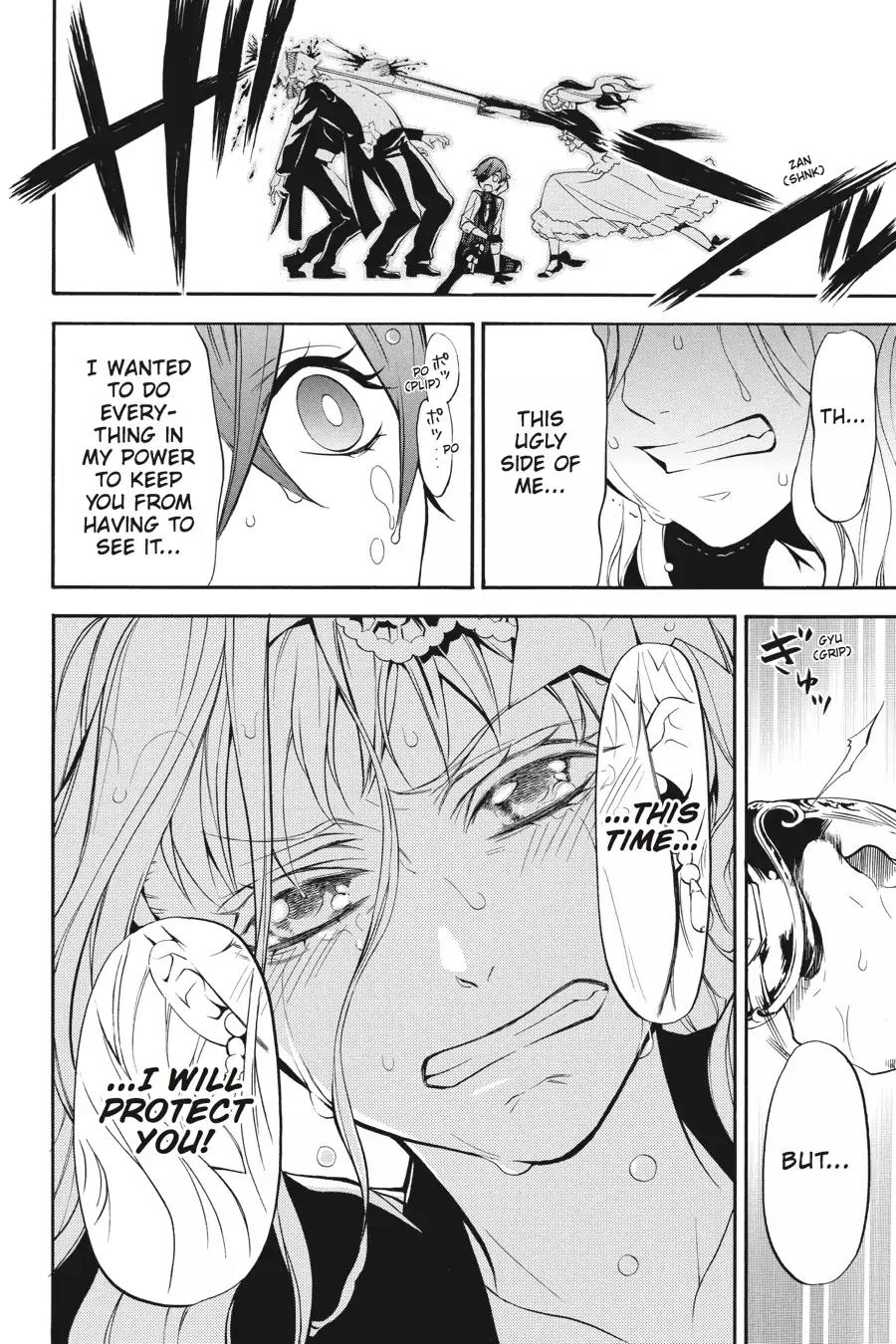Kuroshitsuji Chapter 57 page 32 - Chapter 57: At midnight: The Butler, Struggling