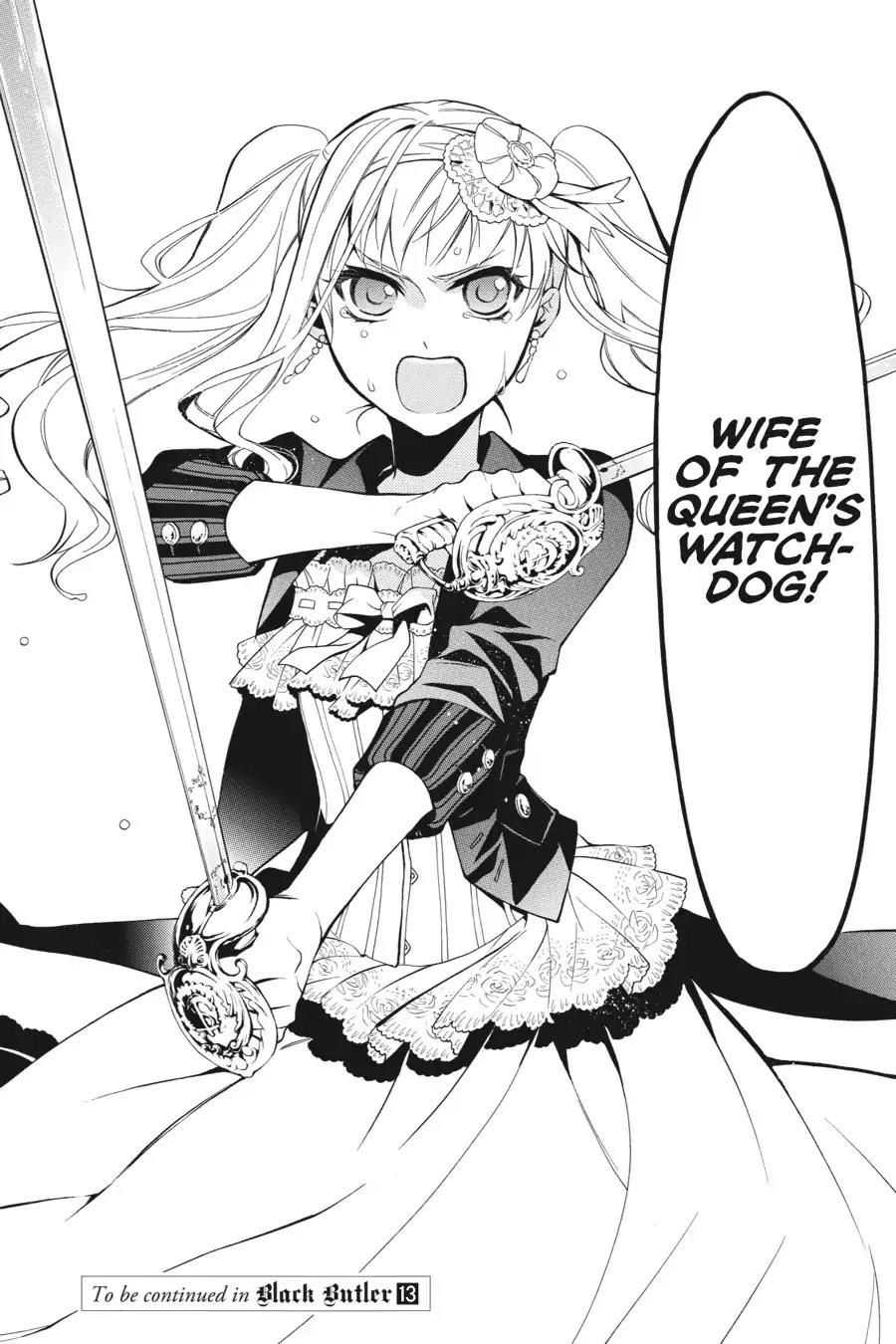 Kuroshitsuji Chapter 57 page 34 - Chapter 57: At midnight: The Butler, Struggling