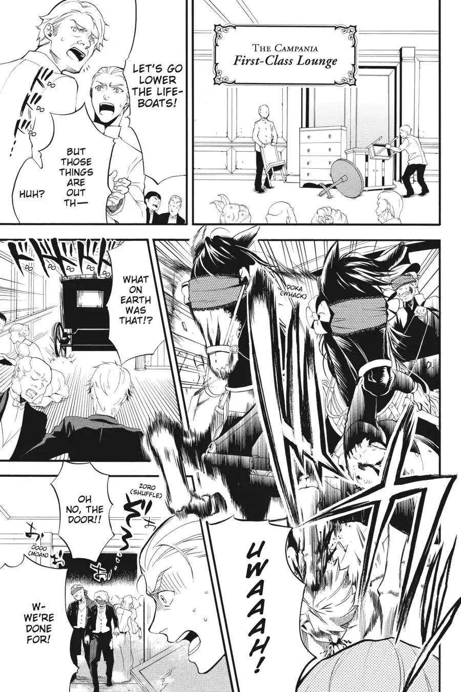 Kuroshitsuji Chapter 57 page 5 - Chapter 57: At midnight: The Butler, Struggling