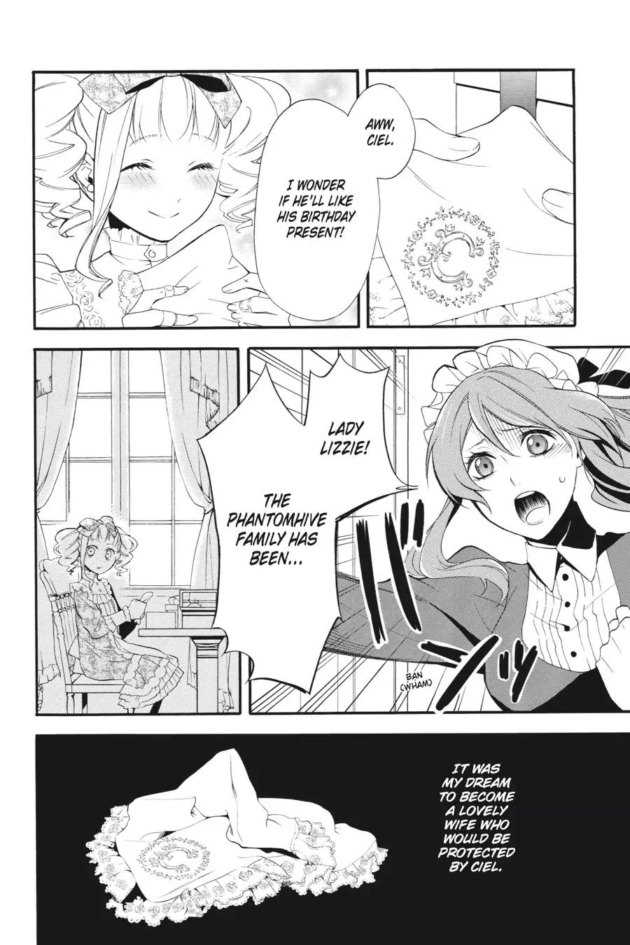 Kuroshitsuji Chapter 58 page 13 - Chapter 58: In the morning: The Butler, Knifehand