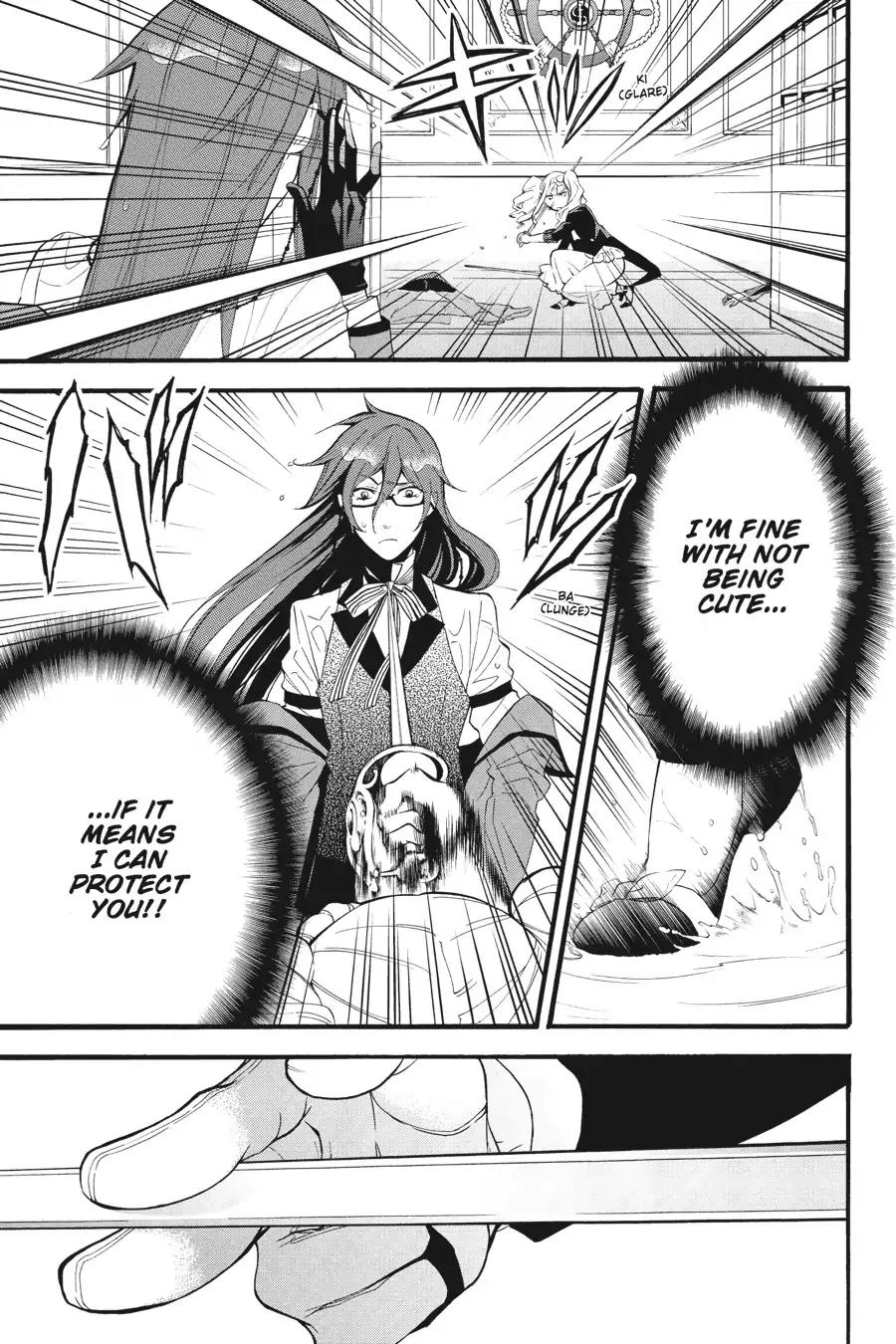Kuroshitsuji Chapter 58 page 22 - Chapter 58: In the morning: The Butler, Knifehand