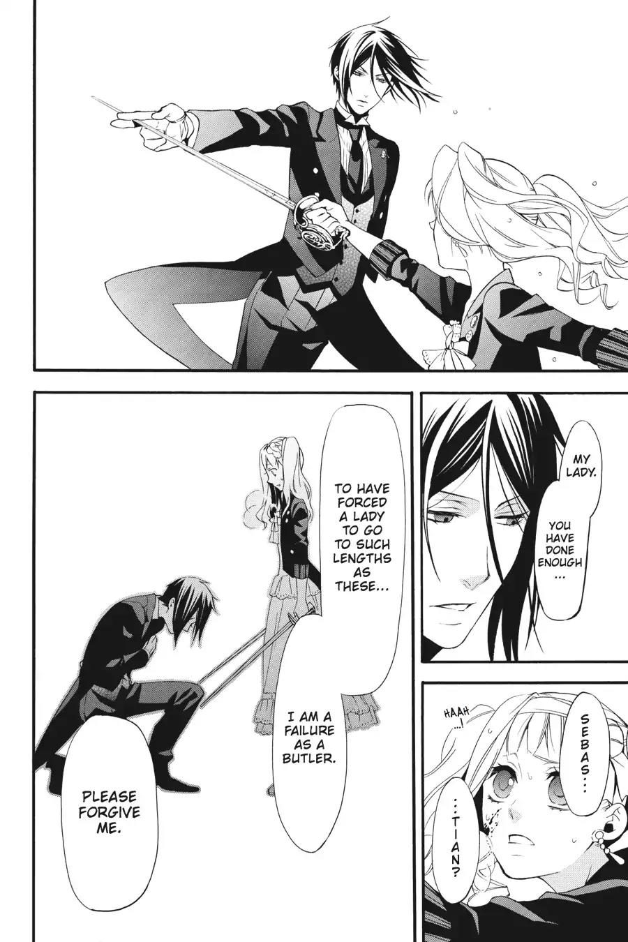 Kuroshitsuji Chapter 58 page 23 - Chapter 58: In the morning: The Butler, Knifehand