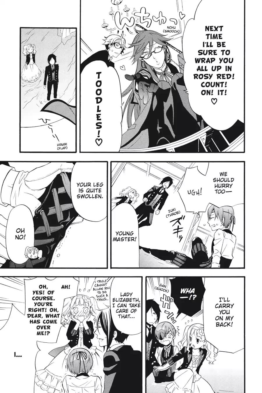 Kuroshitsuji Chapter 58 page 26 - Chapter 58: In the morning: The Butler, Knifehand