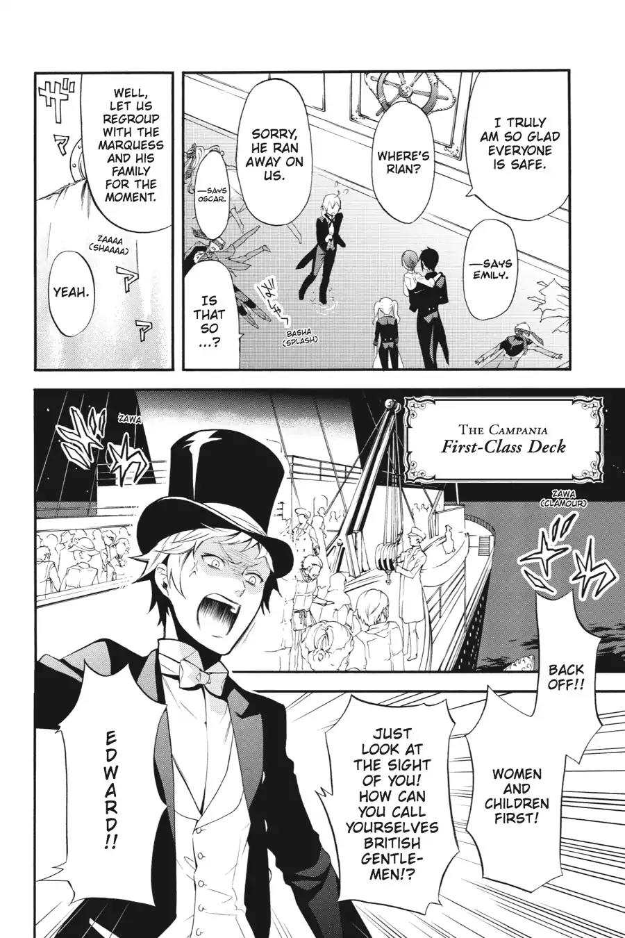 Kuroshitsuji Chapter 58 page 29 - Chapter 58: In the morning: The Butler, Knifehand