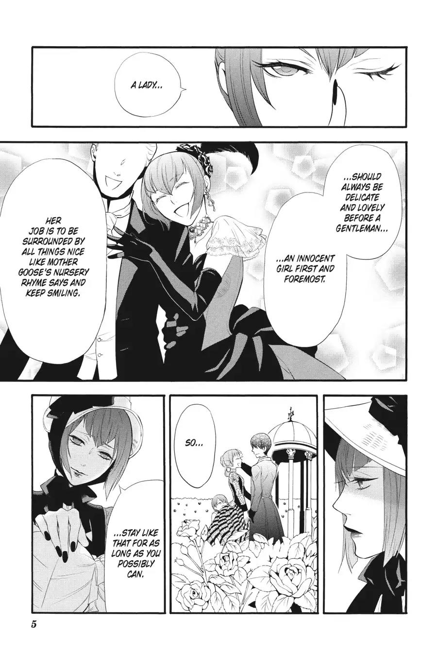 Kuroshitsuji Chapter 58 page 6 - Chapter 58: In the morning: The Butler, Knifehand