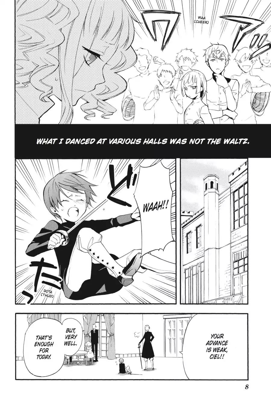 Kuroshitsuji Chapter 58 page 9 - Chapter 58: In the morning: The Butler, Knifehand