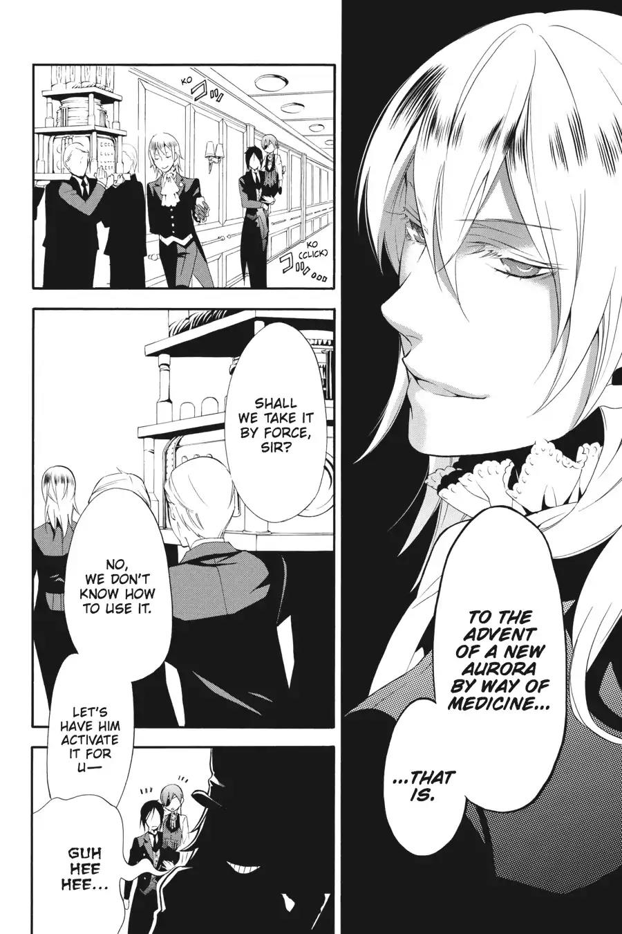 Kuroshitsuji Chapter 59 page 10 - Chapter 59: At noon: The Butler, Compromising