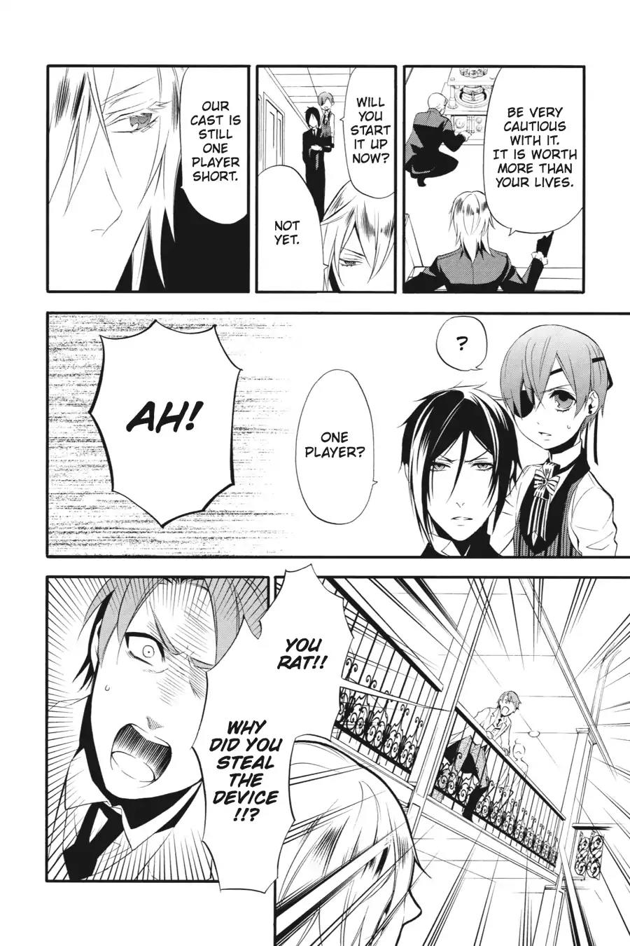 Kuroshitsuji Chapter 59 page 12 - Chapter 59: At noon: The Butler, Compromising