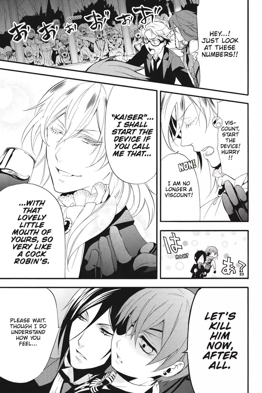 Kuroshitsuji Chapter 59 page 17 - Chapter 59: At noon: The Butler, Compromising