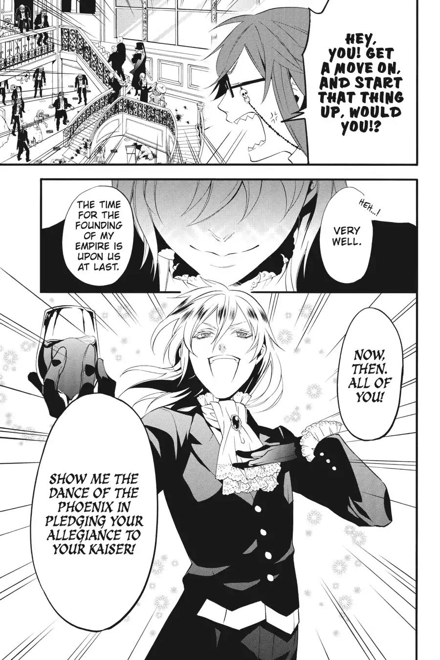 Kuroshitsuji Chapter 59 page 19 - Chapter 59: At noon: The Butler, Compromising