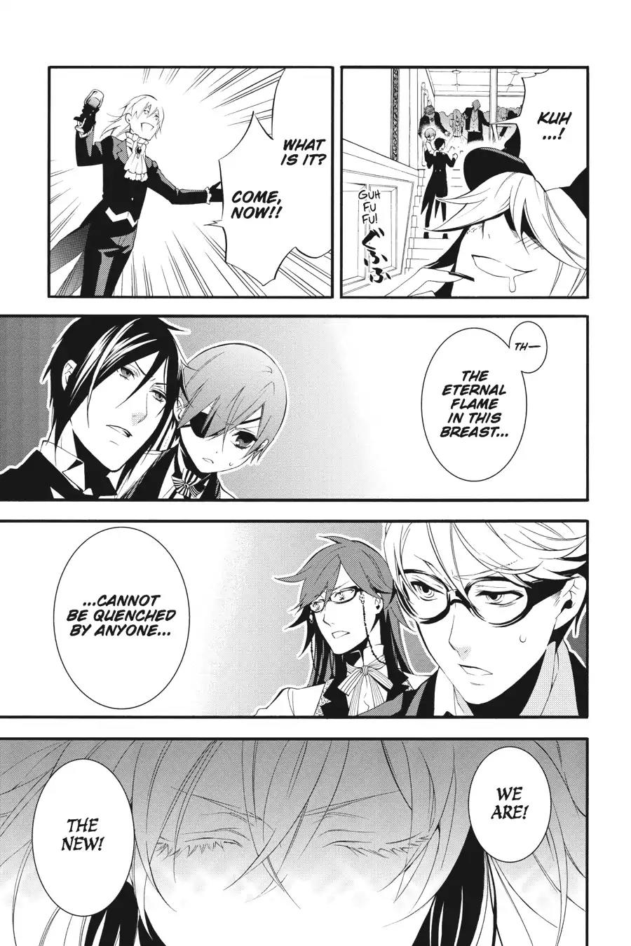 Kuroshitsuji Chapter 59 page 21 - Chapter 59: At noon: The Butler, Compromising