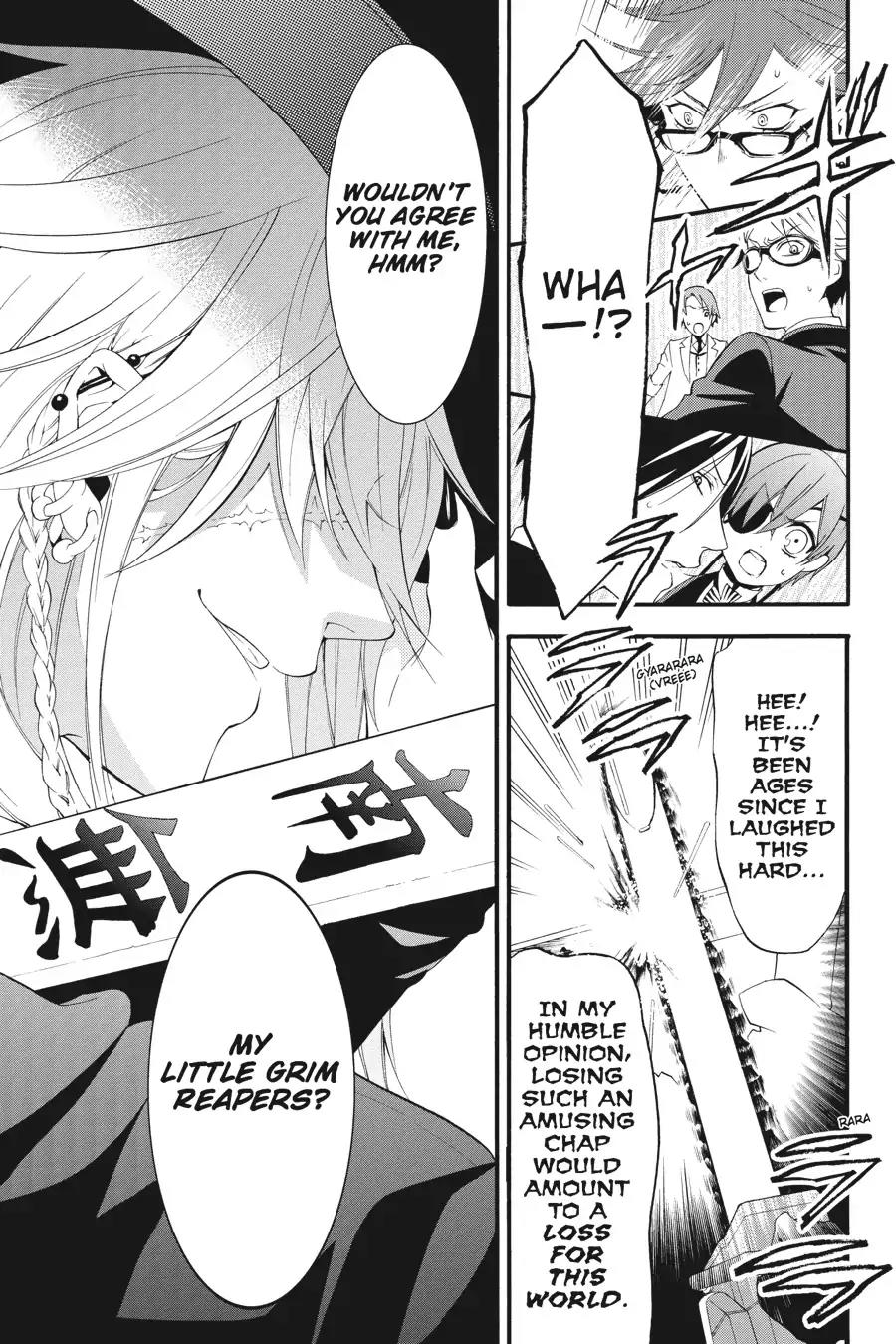Kuroshitsuji Chapter 59 page 29 - Chapter 59: At noon: The Butler, Compromising