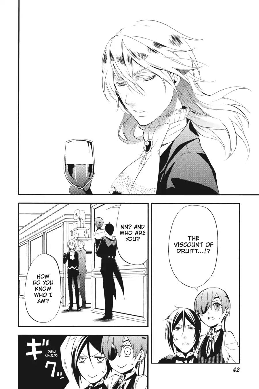 Kuroshitsuji Chapter 59 page 6 - Chapter 59: At noon: The Butler, Compromising