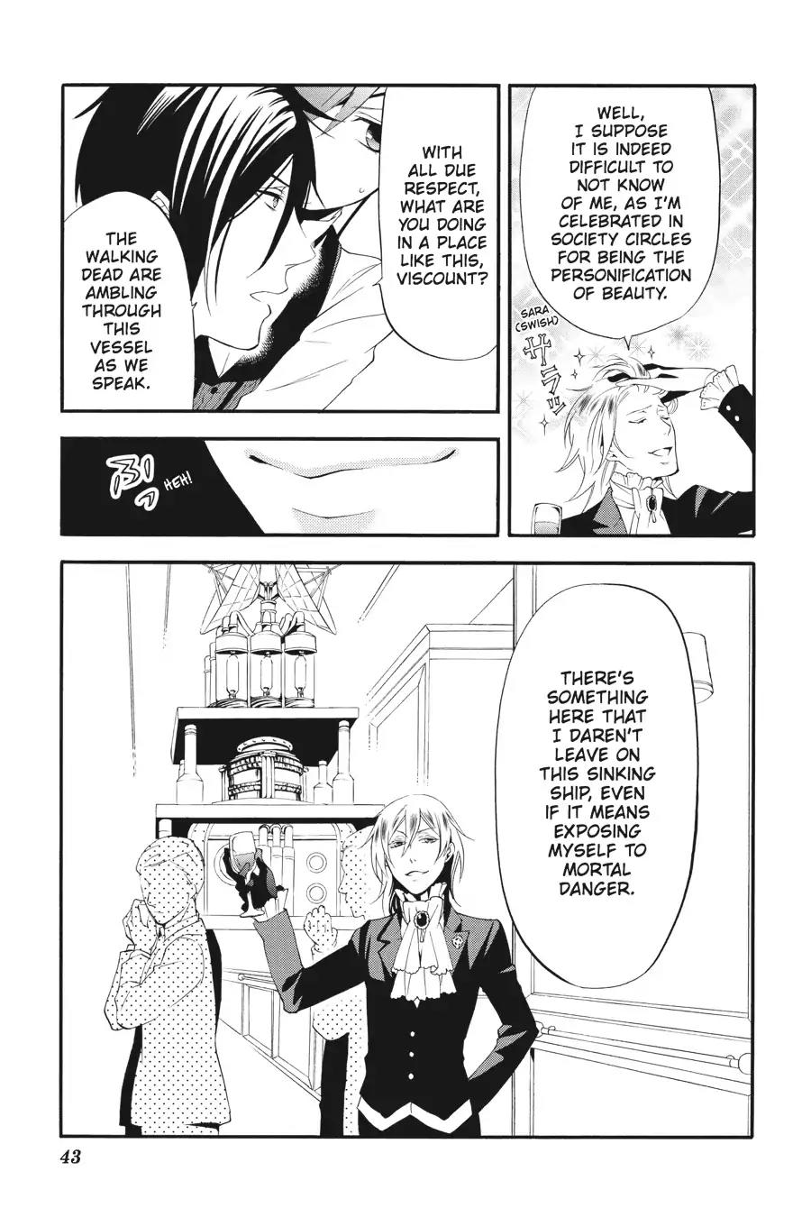 Kuroshitsuji Chapter 59 page 7 - Chapter 59: At noon: The Butler, Compromising
