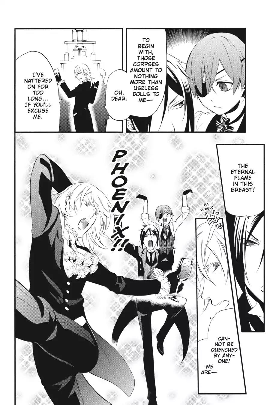 Kuroshitsuji Chapter 59 page 8 - Chapter 59: At noon: The Butler, Compromising