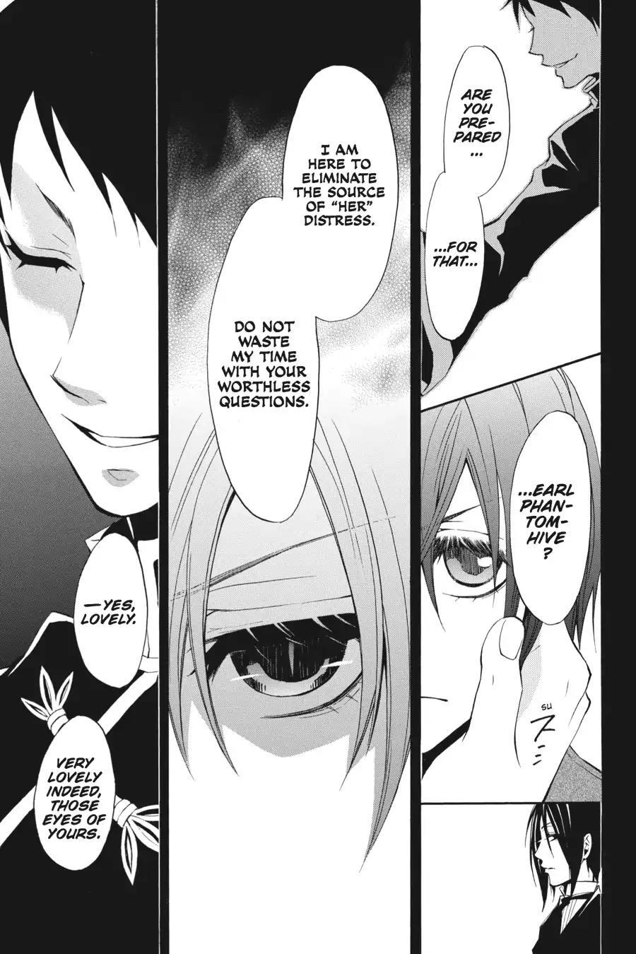 Kuroshitsuji Chapter 6 page 11 - Chapter 6: At noon: The Butler, Activated