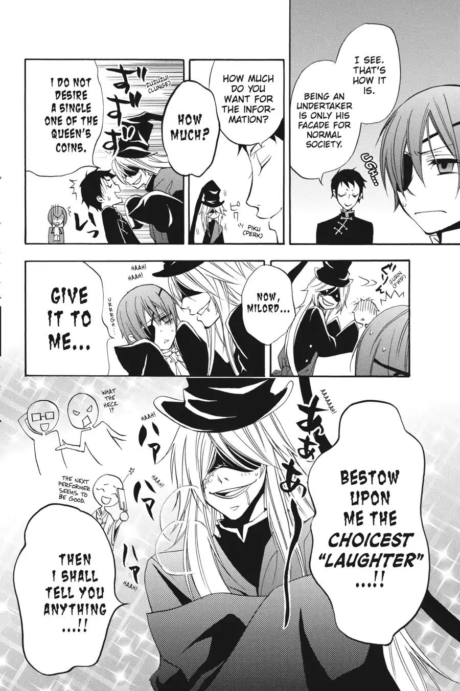 Kuroshitsuji Chapter 6 page 18 - Chapter 6: At noon: The Butler, Activated