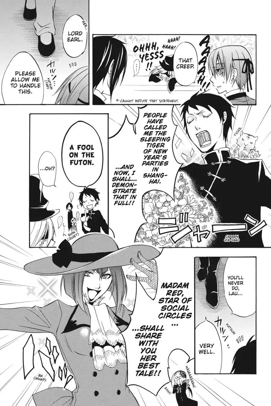 Kuroshitsuji Chapter 6 page 19 - Chapter 6: At noon: The Butler, Activated